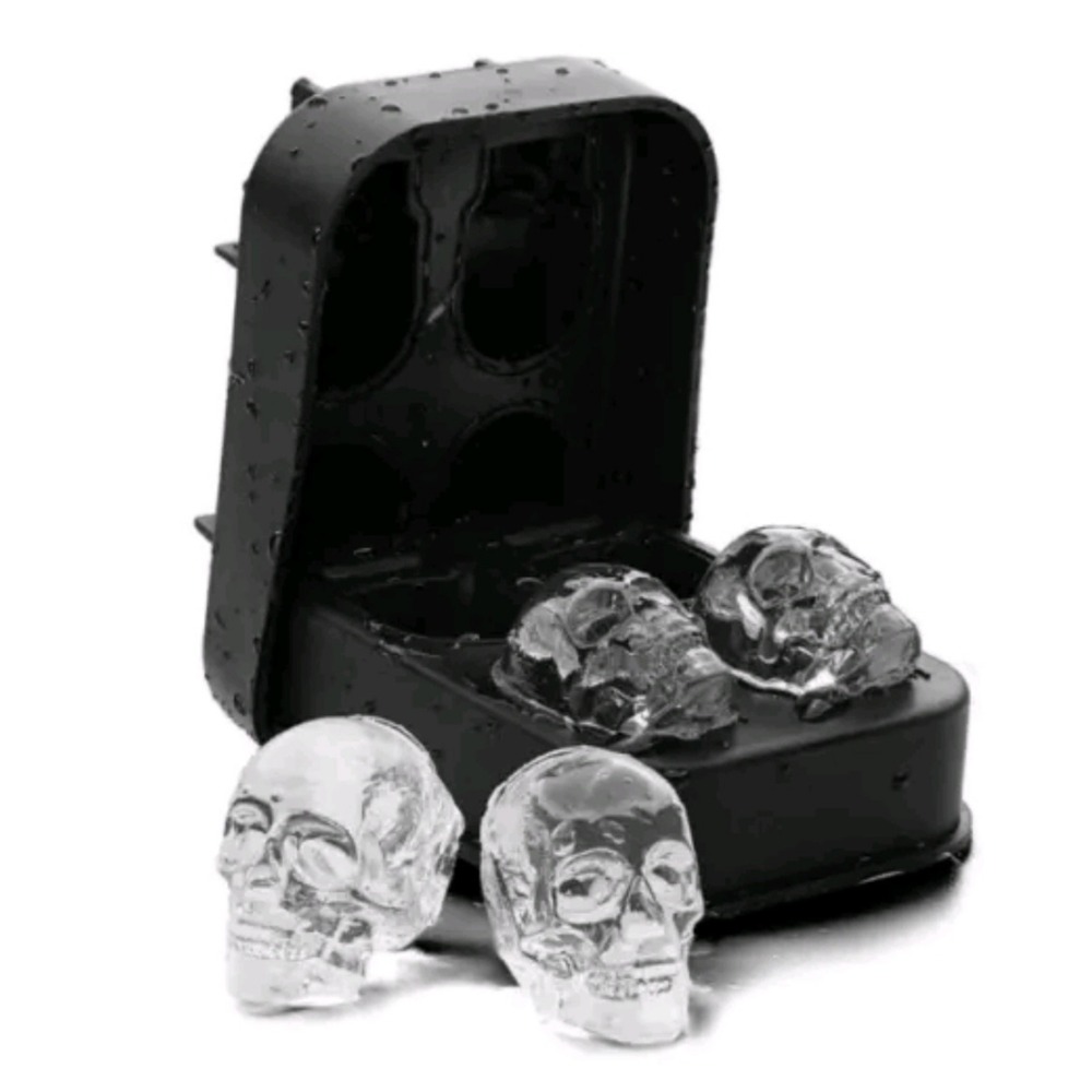 Skull ice cube mold new